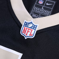 New Orleans Saints Chris Olave Nike Black Player Game Jersey