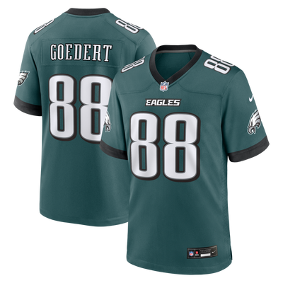 Philadelphia Eagles Dallas Goedert Nike Midnight Green Team Game Jersey