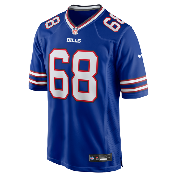 Buffalo Bills Garrett McGhin Nike Royal Team Game Jersey