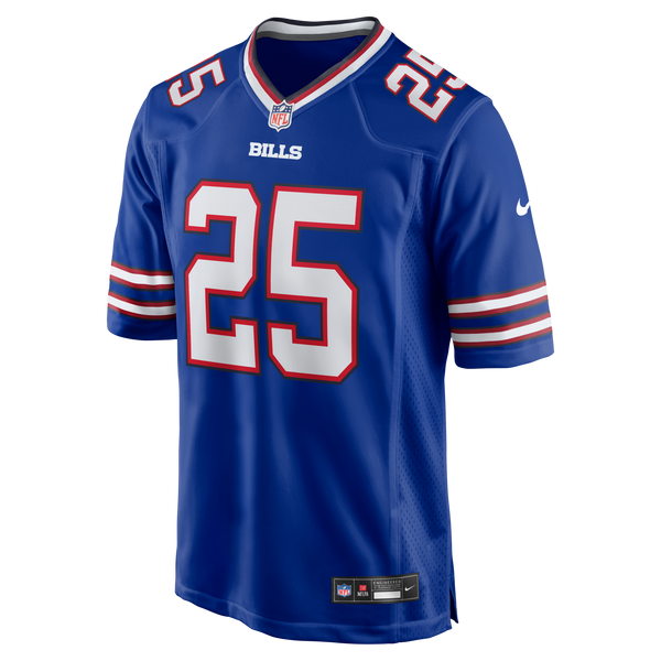 Buffalo Bills Geno Stone Nike Royal Team Game Jersey