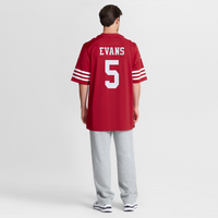 San Francisco 49ers Mike Evans Nike Scarlet Game Jersey