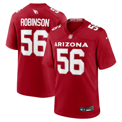 Arizona Cardinals Darius Robinson Nike Cardinal Team Game Jersey