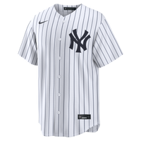 New York Yankees Nike White Home Replica Custom Jersey