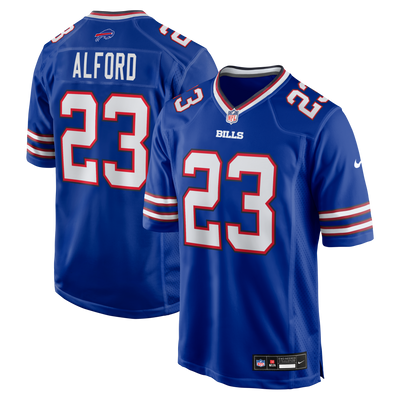 Buffalo Bills Dee Alford Nike Royal Team Game Jersey