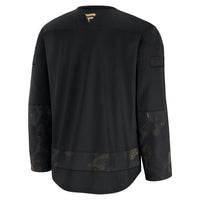 New York Islanders Fanatics Black 2024 Military Appreciation Practice Jersey