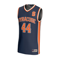 #44 Syracuse Orange GameDay Greats Lightweight Collegiate Basketball Fashion Jersey - Navy