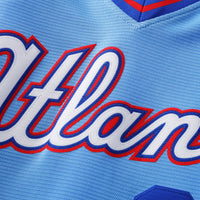 Atlanta Braves Hank Aaron Nike Powder Blue 2026 City Connect Stadium Jersey