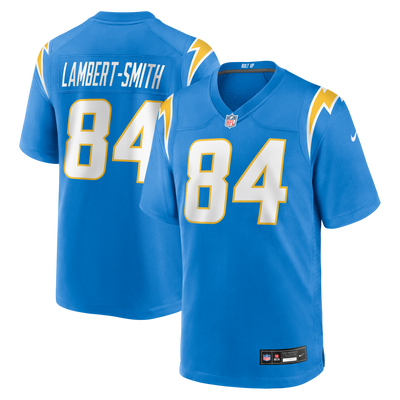 Los Angeles Chargers KeAndre Lambert-Smith Nike Powder Blue Team Game Jersey