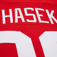 Detroit Red Wings Dominik Hasek Mitchell & Ness Red 2007-08 Power Play Jersey