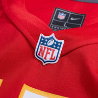 Kansas City Chiefs Deon Bush Nike Red Game Player Jersey
