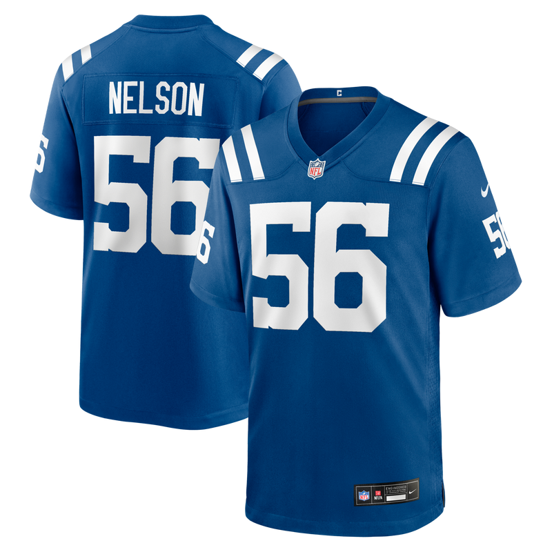 Indianapolis Colts Quenton Nelson Nike Royal Player Game Jersey