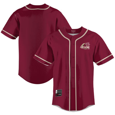 Elon Phoenix GameDay Greats Lightweight Baseball Jersey - Maroon