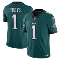 Philadelphia Eagles Jalen Hurts Nike Green Vapor F.U.S.E. Limited Jersey