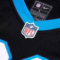 Carolina Panthers Maema Njongmeta Nike Black Game Jersey