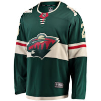 Minnesota Wild Jonas Brodin Fanatics Green Breakaway Jersey