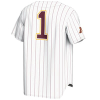 #1 Minnesota Golden Gophers GameDay Greats Lightweight Baseball Jersey - White