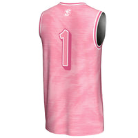#1 Creighton Bluejays GameDay Greats Lightweight Basketball Jersey - Pink
