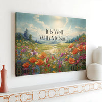 It Is Well With My Soul Printable Wall Art | Digital Download | Horizontal Printable Home Decor