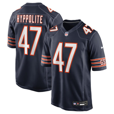 Chicago Bears Ruben Hyppolite II Nike Navy Team Game Jersey