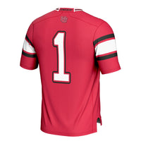 #1 Utah Utes GameDay Greats Football Jersey - Cardinal
