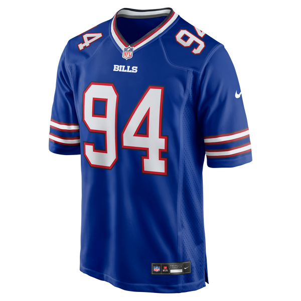 Buffalo Bills Landon Jackson Nike Royal Team Game Jersey