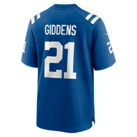 Indianapolis Colts DJ Giddens Nike Royal Team Game Jersey
