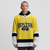 Boston Bruins Fanatics Gold 2026 NHL Stadium Series Premium Jersey