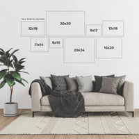 Watercolor Mountain Printable Wall Art | Digital Download | Horizontal Printable Home Decor
