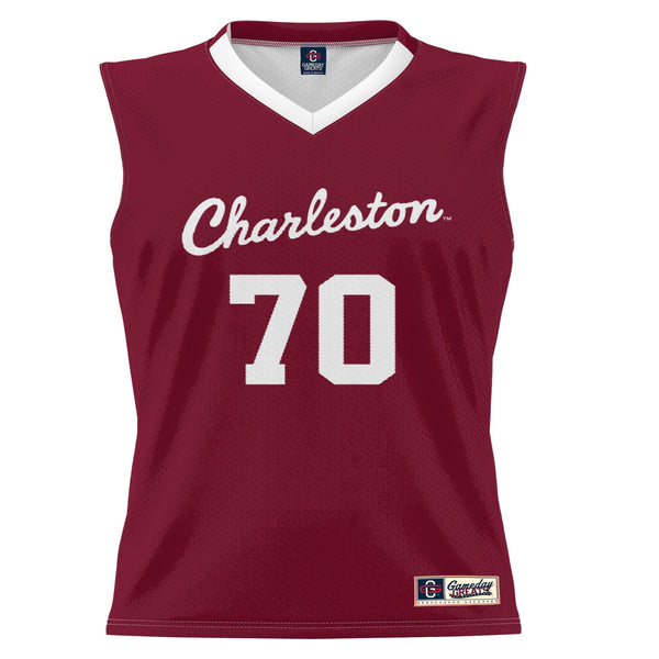 #70 Charleston Cougars GameDay Greats Lightweight Basketball Jersey - Crimson