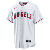 Los Angeles Angels Travis d'Arnaud Nike White Home Replica Jersey