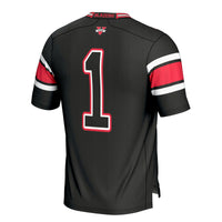 #1 Valdosta State Blazers GameDay Greats Football Jersey - Black