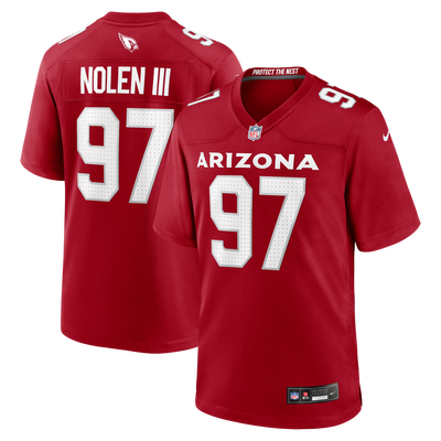 Arizona Cardinals Walter Nolen Nike Cardinal Game Player Jersey