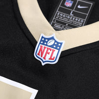 New Orleans Saints Will Clapp Nike Black Team Game Jersey