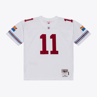 Arizona Cardinals Larry Fitzgerald Mitchell & Ness White Big & Tall 2004 Legacy Retired Player Jersey