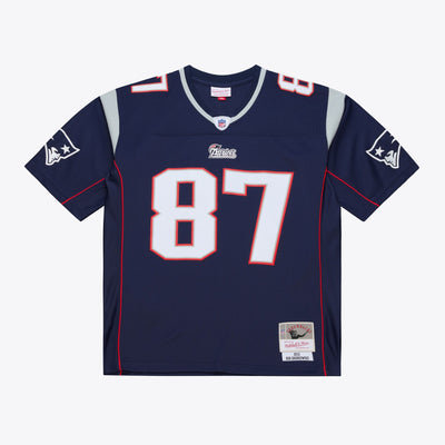New England Patriots Rob Gronkowski Mitchell & Ness Navy Big & Tall 2010 Legacy Retired Player Jersey