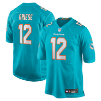 Miami Dolphins Bob Griese Nike Aqua Game Retired Player Jersey