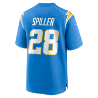 Los Angeles Chargers Isaiah Spiller Nike Powder Blue Game Jersey