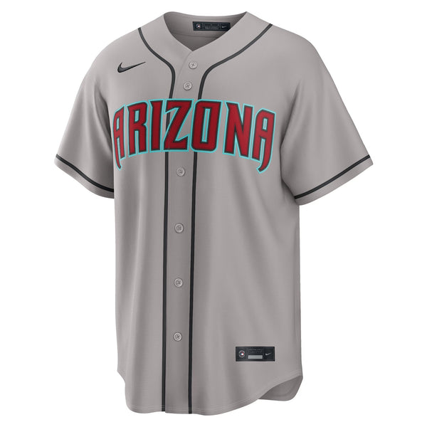 Arizona Diamondbacks Corbin Carroll Nike Gray Road Replica Jersey