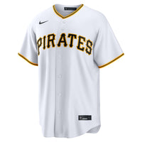 Pittsburgh Pirates Lake Bachar Nike White Home Replica Jersey