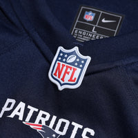 New England Patriots Hunter Henry Nike Navy Team Game Jersey