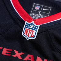 Houston Texans Azeez Al-Shaair Nike Navy Team Game Jersey