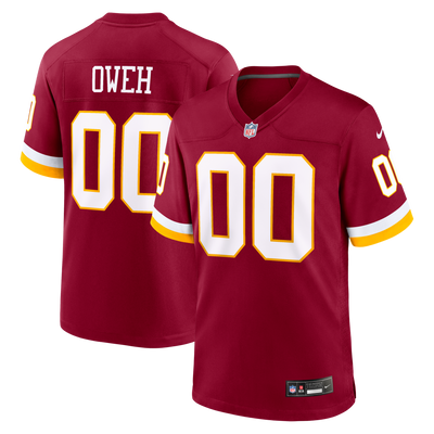 Washington Commanders Odafe Oweh Nike Burgundy Game Jersey
