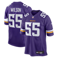 Minnesota Vikings Eric Wilson Nike Purple Team Game Jersey