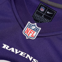 Baltimore Ravens Steve McNair Nike Purple Game Retired Player Jersey