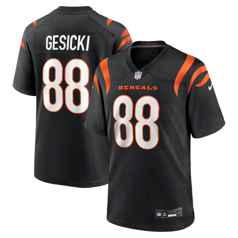 Cincinnati Bengals Mike Gesicki Nike Black Game Jersey