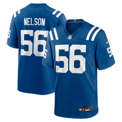 Indianapolis Colts Quenton Nelson Nike Royal Game Player Jersey