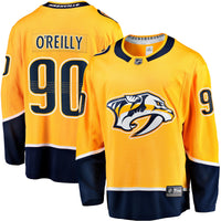 Nashville Predators Ryan O'Reilly Fanatics Gold Breakaway Jersey