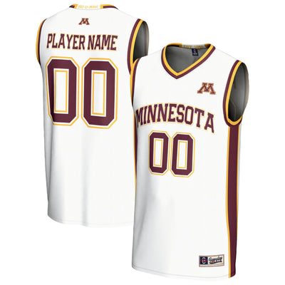 Minnesota Golden Gophers GameDay Greats Lightweight Collegiate Basketball NIL Pick-A-Player Fashion Jersey - White