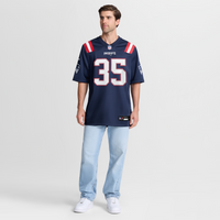 New England Patriots K.J. Britt Nike Navy Team Game Jersey