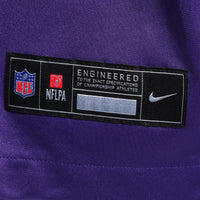 Minnesota Vikings Dallas Turner Nike Purple Game Jersey